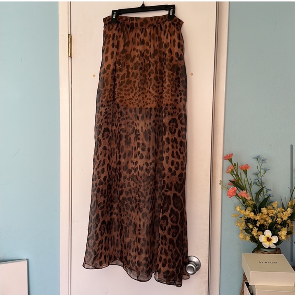 LEOPARD SKIRT - Picture 10 of 13
